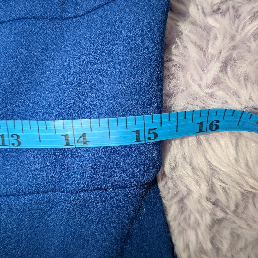 NWT Calvin Klein Cobalt Blue Midi Dress - Picture 5 of 6